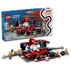 LEGO City 60443 F1 Pitstop en Pitcrew met Ferrari Auto, Verzenden, Nieuw