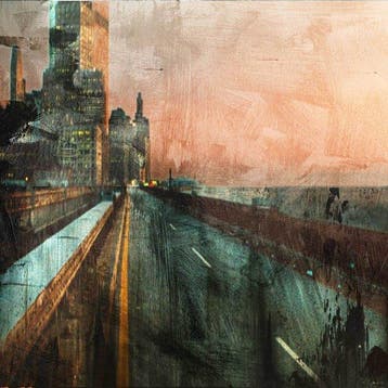Dario Moschetta - Last lights - Original Mixedmedia