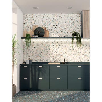 Vloertegel/Wandtegel Zwart 60x60cm (Muurtegels), Doe-het-zelf en Verbouw, Tegels, 60 cm of meer, Nieuw, Ophalen of Verzenden, 10 m² of meer