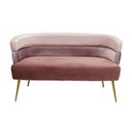 *WOONWINKEL* Kare Design Sandwich Roze Velvet Design Bankje, Huis en Inrichting, Verzenden, Nieuw