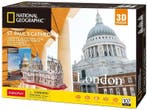 3D Puzzel - National Geographic  St. Pauls Cathedral (107, Verzenden, Nieuw