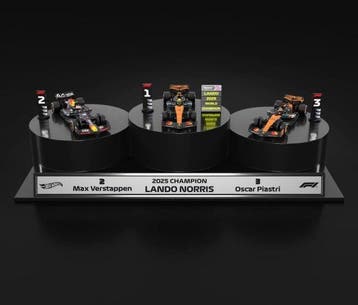 Hot Wheels 1:64 - Modelauto - Hot wheels champion F1 2025, Nieuw