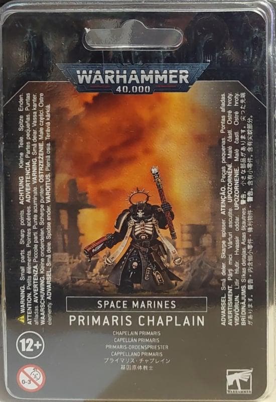 Space Marines Primaris Chaplain (Warhammer 40.000 nieuw), Hobby en Vrije tijd, Wargaming, Nieuw, Ophalen of Verzenden