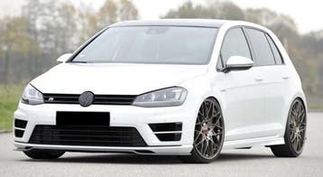 Carbon voorlip splitter Volkswagen Golf 7 R, Verzenden