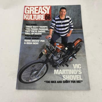 Greasy Kulture Magazine #6, Boeken, Auto's | Boeken, Ophalen of Verzenden, Zo goed als nieuw, Overige merken
