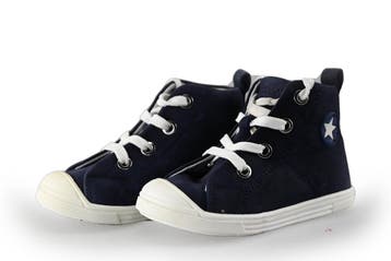Jopper Hoge sneakers Jongens in maat 22 Blauw, Verzenden, Schoenen, Zo goed als nieuw, Jongen of Meisje