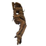 Yali houten dakornament met mythologisch wezen - Hout -