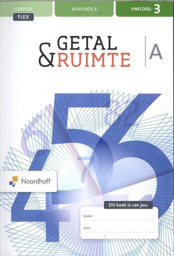 9789001736873 Getal  Ruimte vwo deel 3 Leerboek, Boeken, Verzenden, Zo goed als nieuw, J.H. Dijkhuis