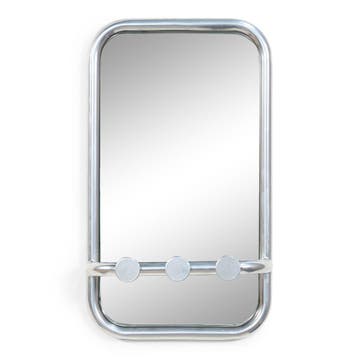 Spinder Design Retro spiegel 60x35 cm - groovy chrome, Verzenden, Nieuw