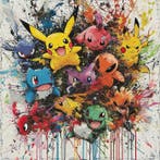 I_KONIQ - POKEMON MIX EXPLOSION - hommage a Jason Pollock, Nieuw