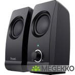 Trust Remo 2.0 PC Speakerset Zwart, Computers en Software, Pc speakers, Verzenden, Nieuw, Trust