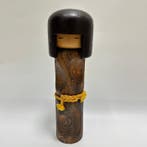 sculptuur, Usaburo Kokeshi Dolls, Vintage Wooden Sosaku, Antiek en Kunst