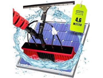 Aqualitá® Telescoopsteel Ramenwassen 4,6M - Telescopische, Verzenden, Nieuw