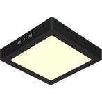 LED Paneel - 30x30 - 28W - Warm Wit 3000K - Mat Zwart -, Ophalen of Verzenden, Nieuw, Lamp met armatuur