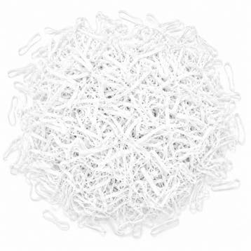 Fako Fashion - 500x Gekleurde Maxi Elastiekjes Wit - Meisjes, Verzenden, Nieuw