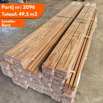 Thermo Triple Rhombus Ayous 3000x143-130x34mm, Doe-het-zelf en Verbouw, Ophalen of Verzenden, Nieuw