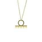 Tasaki - Ketting met hanger - 18 karaat Geel goud, Sieraden, Tassen en Uiterlijk, Antieke sieraden