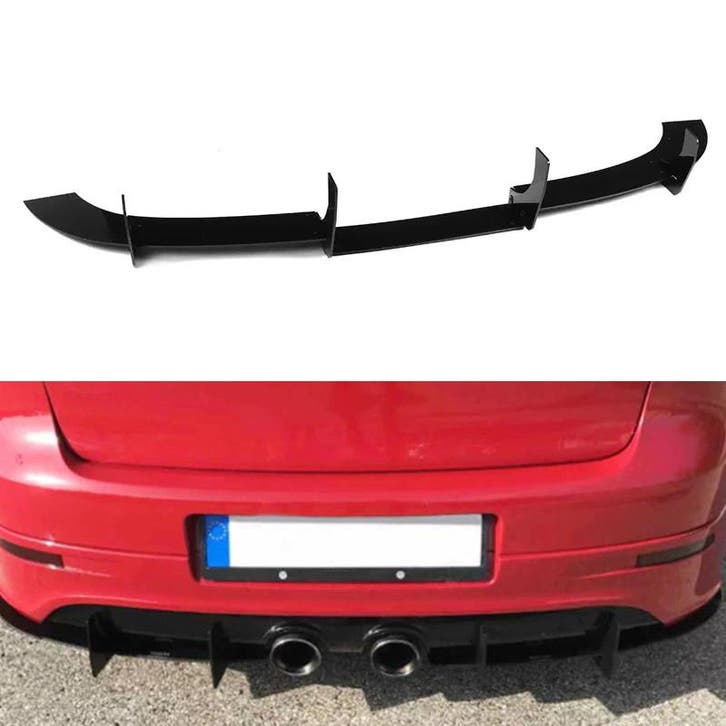 Diffuser Splitter | geschikt voor Volkswagen | Golf 03-08 3d, Auto-onderdelen, Carrosserie en Plaatwerk, Nieuw, Volkswagen, Verzenden