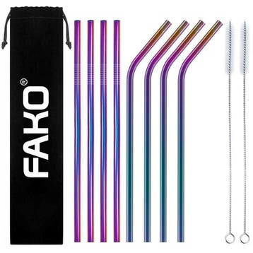 Fako Bijoux - RVS Rietjes - 8 Stuks - Recht & Gebogen - 21, Verzenden, Nieuw