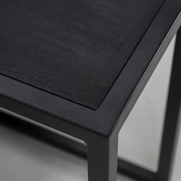 Spinder Design Daniël Divani bijzettafel - zwart, Huis en Inrichting, Verzenden, Nieuw