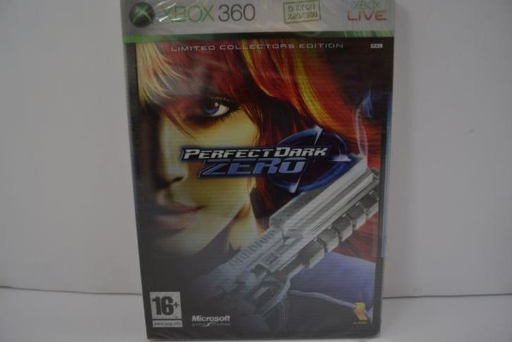 Perfect Dark Zero - Limited Collectors Edition - SEALED, Spelcomputers en Games, Games | Xbox 360, Zo goed als nieuw, Online, Verzenden