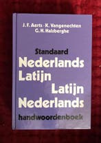 LATIJN-NEDERL./NEDERL.-LATIJN HANDWOORDE 9789002182020, Verzenden, Gelezen, J.F. Aerts