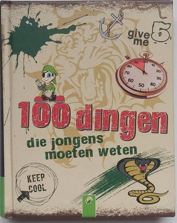 100 Dingen die jongens moeten weten. - Kiefer, Boeken, Verzenden, Gelezen