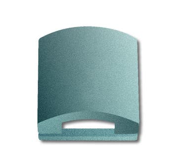 ABB Busch-Jaeger Schakelaar Afdekplaat 50x50mm Aluminium, Verzenden, Nieuw, Overige typen