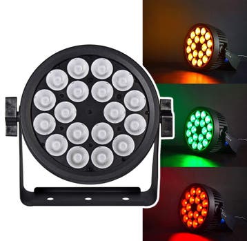 Citronic SilentPAR-216: 18 X 12W RGBWA+UV Stille PAR-can, Verzenden, Nieuw, Overige typen
