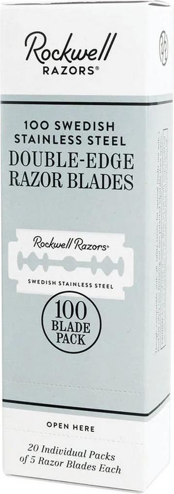Rockwell Razor Blades (100 pieces) | Double Edge Razor, Verzenden, Nieuw