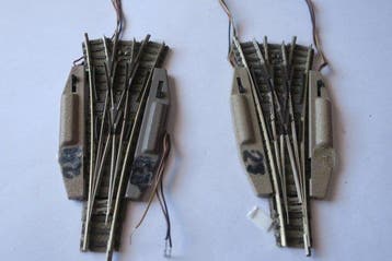 Fleischmann N - Treinset (2) - 2 drievoudige wissels, Nieuw