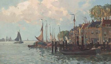 Gerardus Johannes Delfgaauw (1882-1947) - Zicht van de