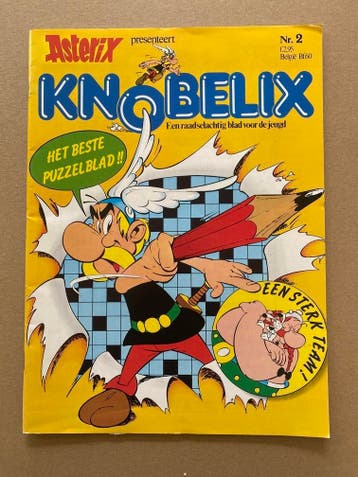 Puzzelblad Asterix en Obelix - Knobelix nr 2 - niet gebruikt, Verzenden, Asterix en Obelix, Nieuw, Boek of Spel