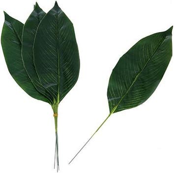 Aspidistrablad Bladeren Botanical Style Pak 6 stuks, Huis en Inrichting, Woonaccessoires | Kunstplanten en Kunstbloemen, Ophalen of Verzenden