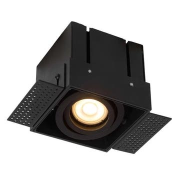 Lucide Trimless - Cardan inbouwspot GU10 zwart, Verzenden, Nieuw, Overige fittingen