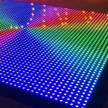 LED Dansvloer 7 X 5 Meter, Nieuw, Geboorte of Huwelijk