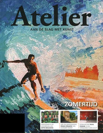 Atelier Magazine abonnement 5 nummers cadeau abonnement, Verzenden, Nieuw, Sport en Vrije tijd