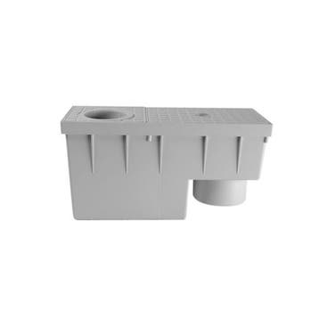 Redi regenwaterbuffer / ontlastput grijs Ø80 /100mm x uitl, Ophalen of Verzenden, Nieuw