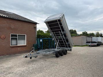 Voorraad-ACTIE JCS kipper 400x200 3500kg vol opties, Verzenden, Nieuw