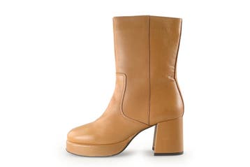 Ann Rocks Enkellaarzen in maat 37 Cognac, Kleding | Dames, Schoenen, Ann Rocks, Overige kleuren, Verzenden, Lage of Enkellaarzen