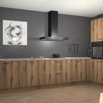 Goud Eiken keuken Khao Lak 73150, Verzenden, Nieuw