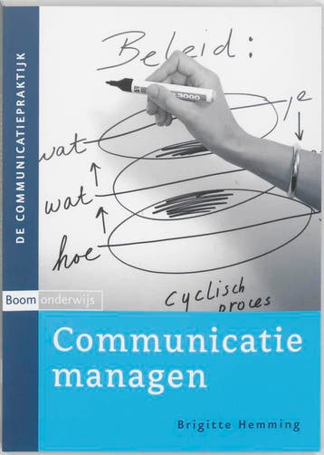 Communicatie managen 9789053529140, Verzenden, Zo goed als nieuw