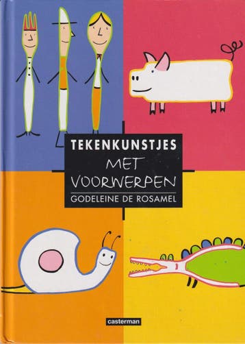 Tekenkunstjes met voorwerpen / Tekenkunstjes - G. de Rosamel, Verzenden, Zo goed als nieuw, G. de Rosamel