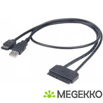 Akasa Flexstor eSATA USB 40cm, Computers en Software, Pc- en Netwerkkabels, Verzenden, Nieuw
