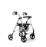 Rollator vermeiren Eco plus lichtgewicht zilver, Ophalen of Verzenden, Nieuw