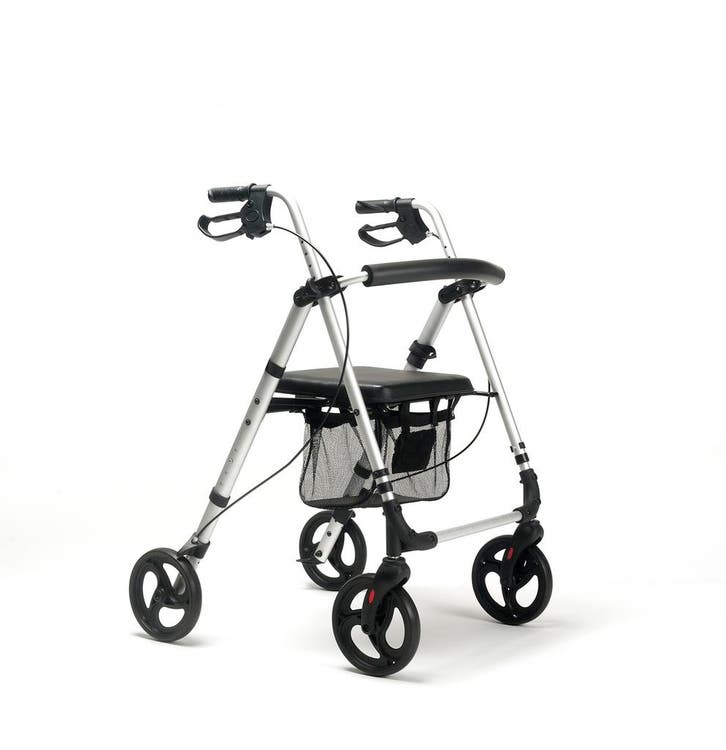 Rollator vermeiren Eco plus lichtgewicht zilver, Diversen, Rollators, Nieuw, Ophalen of Verzenden