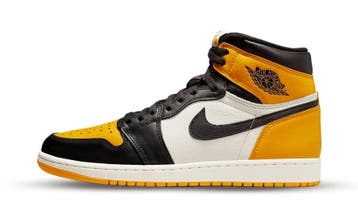 Air Jordan 1 Retro High OG Yellow Toe, Nieuw