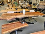 Boomstammeubels| Eettafel | Boomstam | Bartafel | Massief, Huis en Inrichting, Tafels | Eettafels, Ophalen of Verzenden, Nieuw