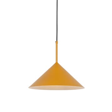 Design hanglamp geel driehoek - Triangolo, Verzenden, Nieuw, Design