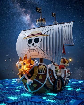 Makayhos - [Canvas] Sunny Voyage – Cosmic Adventure, Nieuw